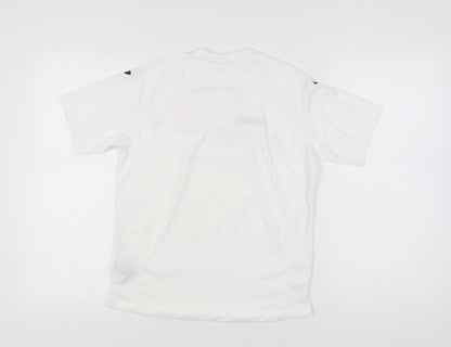 Joma Boys White Graphic Print Activewear Top 10-11 Years
