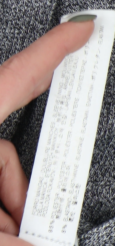 Zara Basic Women's Grey Blazer, Size 8, Mid-Length