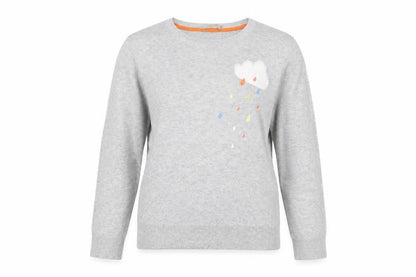 Womens UK Size M Oasis Grey Pullover Jumper