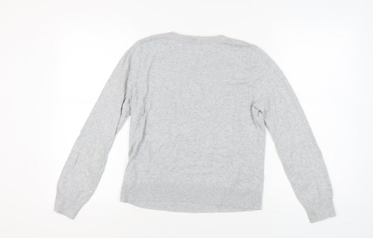 Womens UK Size M Oasis Grey Pullover Jumper