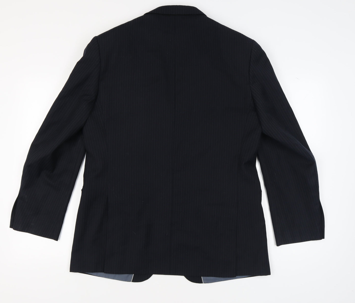 Mens UK Size 42 Marks and Spencer Regular Blue Suit Jacket