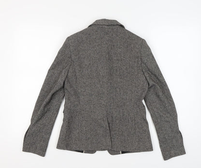 Next Women’s Grey Blazer, Size 10, Single-Breasted