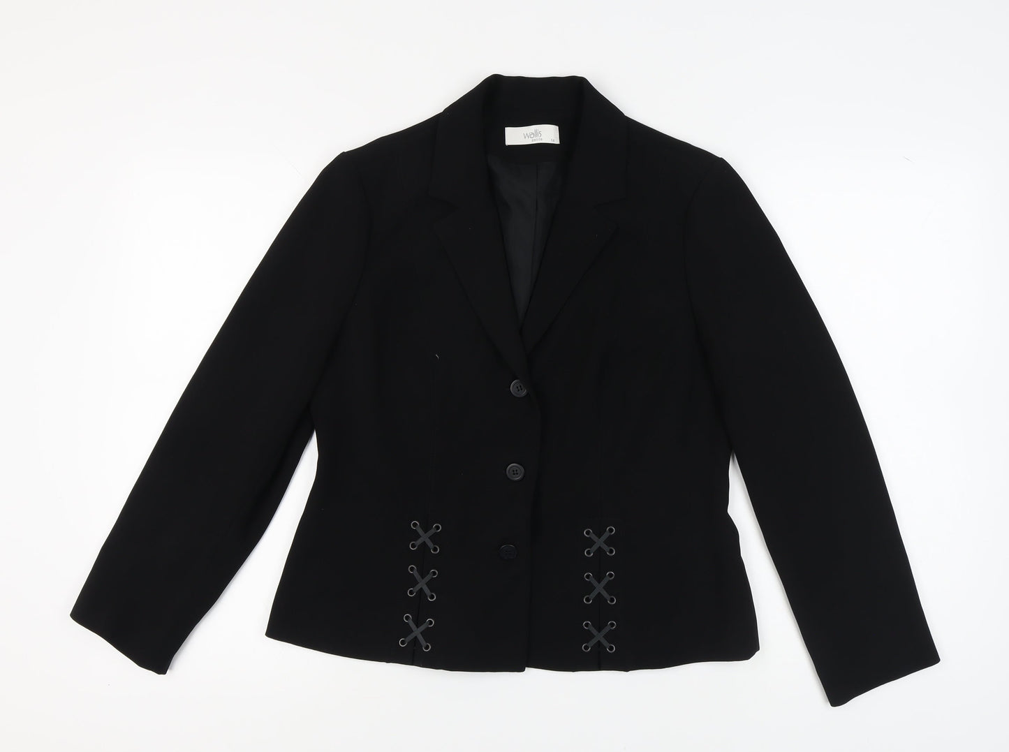 Wallis Petite Black Blazer, Women's Size 14, Business Wear