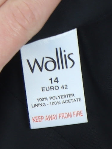 Wallis Petite Black Blazer, Women's Size 14, Business Wear