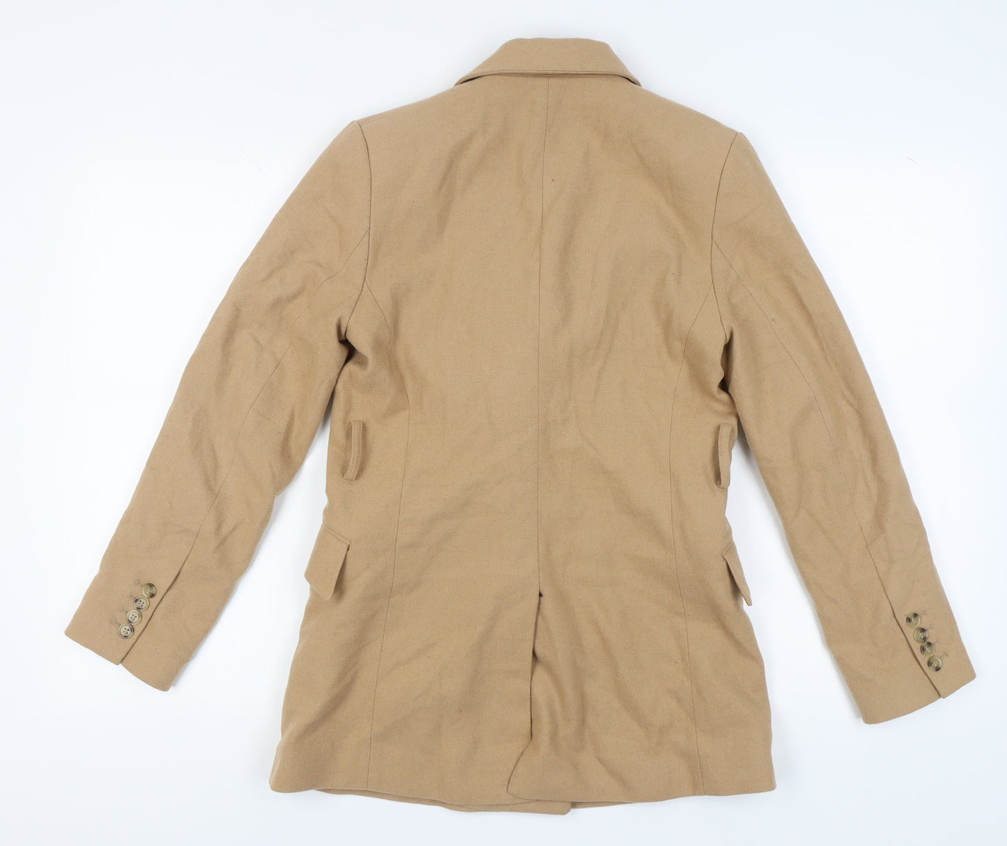 H&M Women's Beige Blazer, UK 8, Button Closure