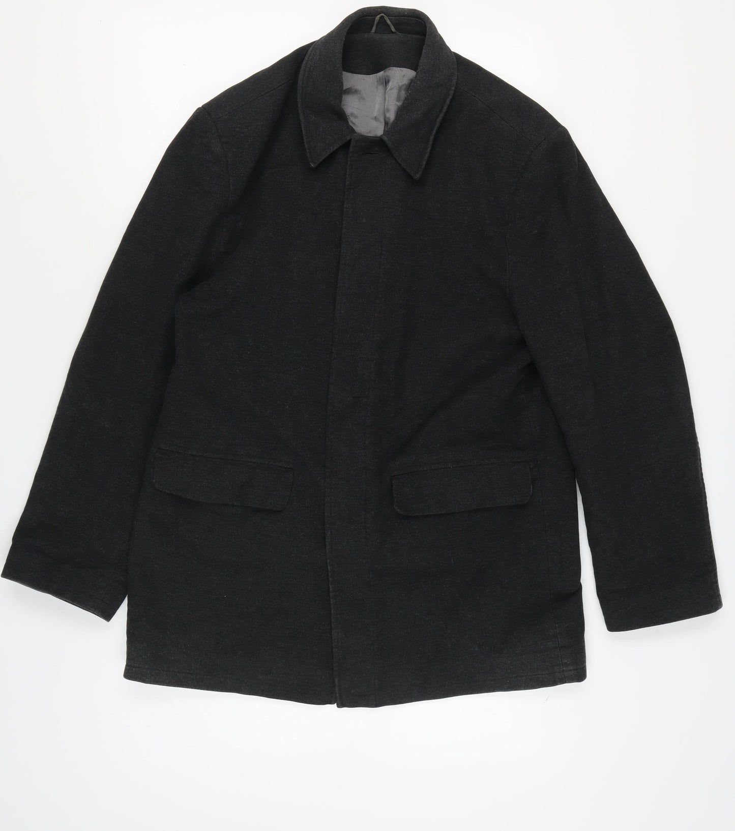 Mens UK Size M Linea Black Basic Jacket