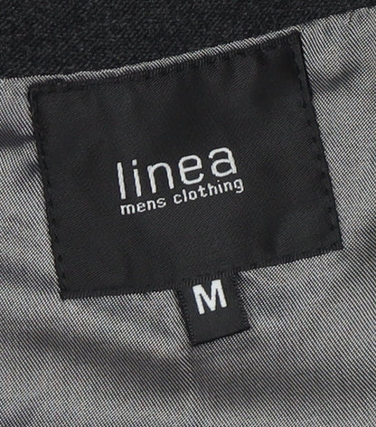 Mens UK Size M Linea Black Basic Jacket