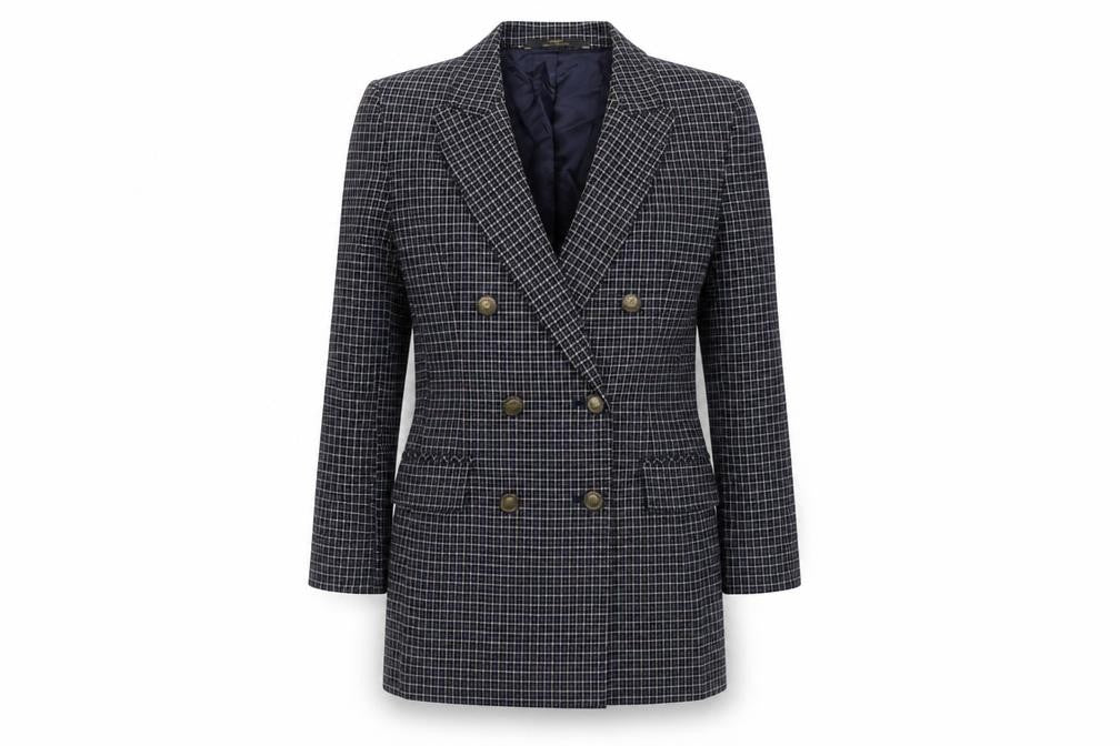 Womens UK Size 10 Marks and Spencer Regular Navy Blazer