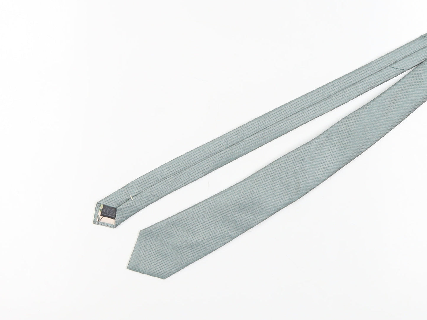 Next Men's Blue Geometric Slim Tie