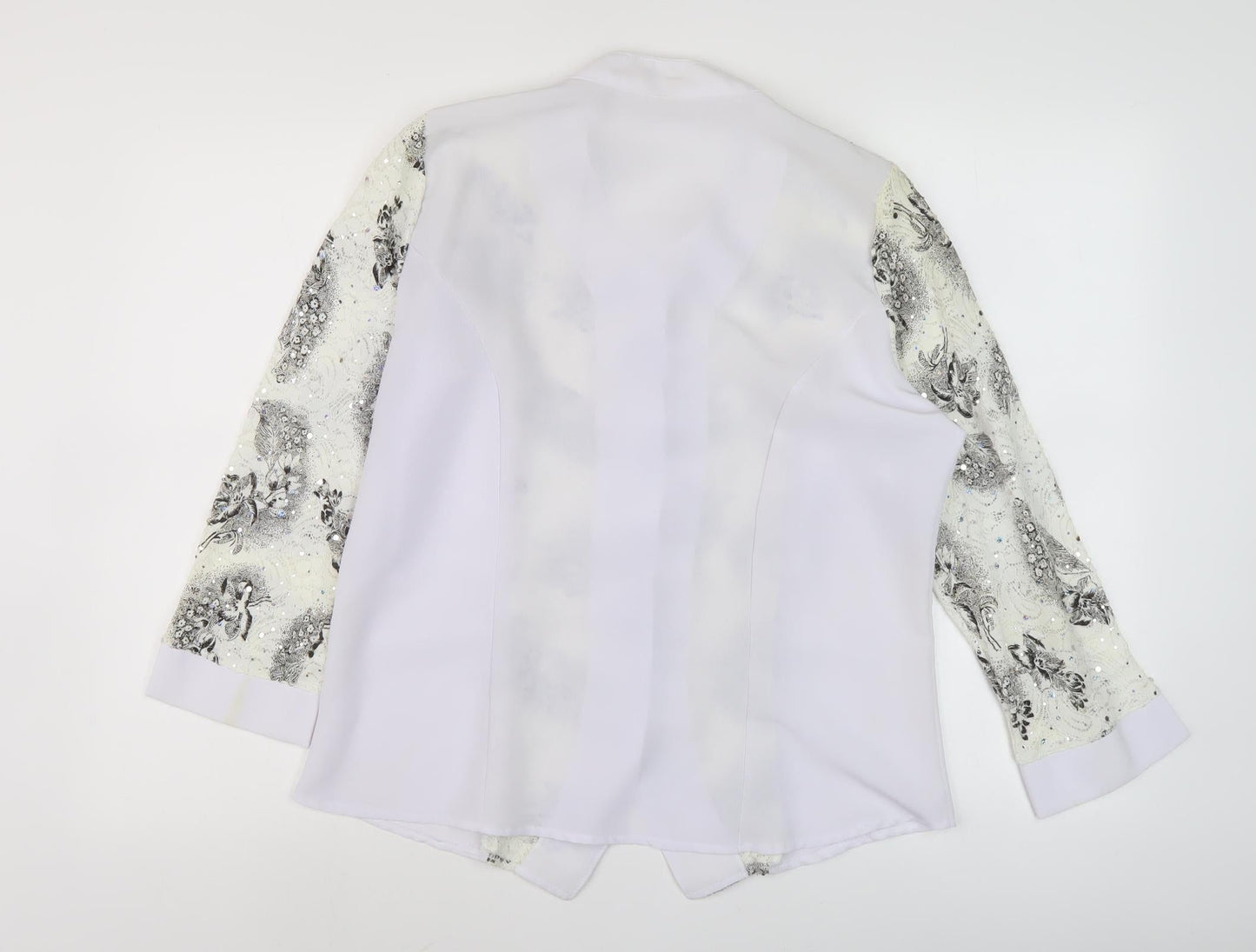 Womens UK Size M Exclusive White  Blouse