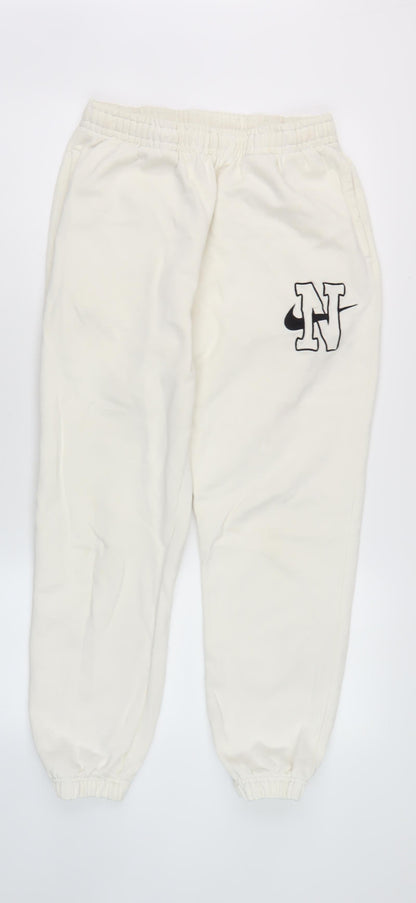 Nike Women's Ivory Jogger Trousers Size M