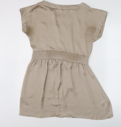Dorothy Perkins Beige Dress, Size 12, Women's Fashion