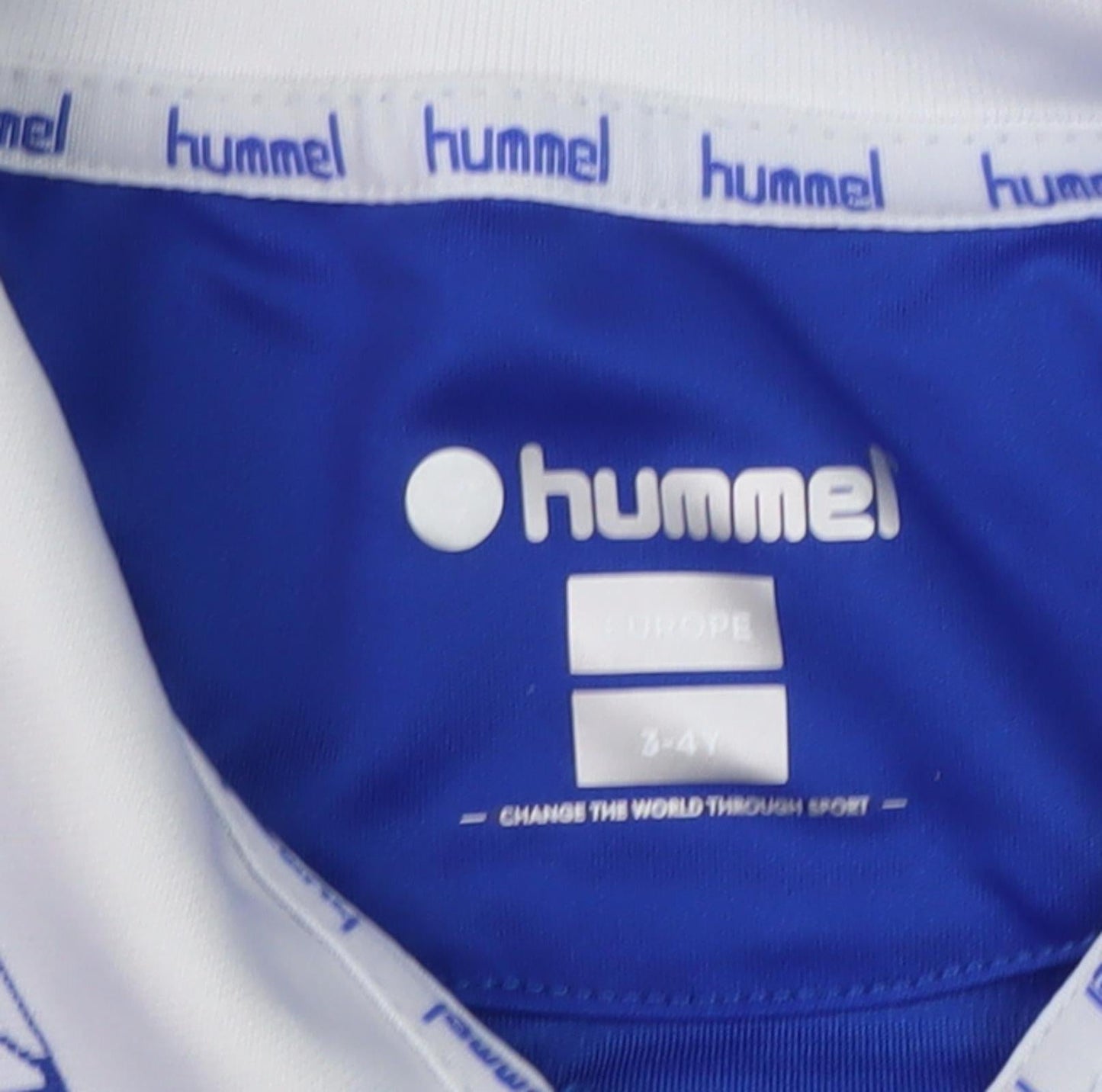 Hummel Boys Sports Set Blue White 3-4 Years Shorts Top