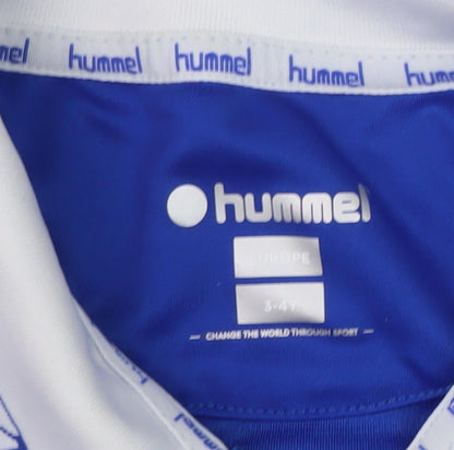 Hummel Boys Sports Set Blue White 3-4 Years Shorts Top