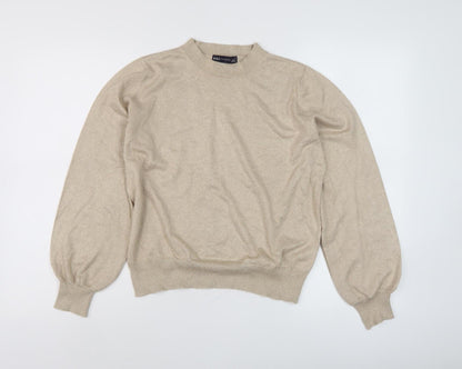 Womens UK Size M Marks and Spencer Beige  Jumper