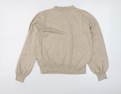 Womens UK Size M Marks and Spencer Beige  Jumper
