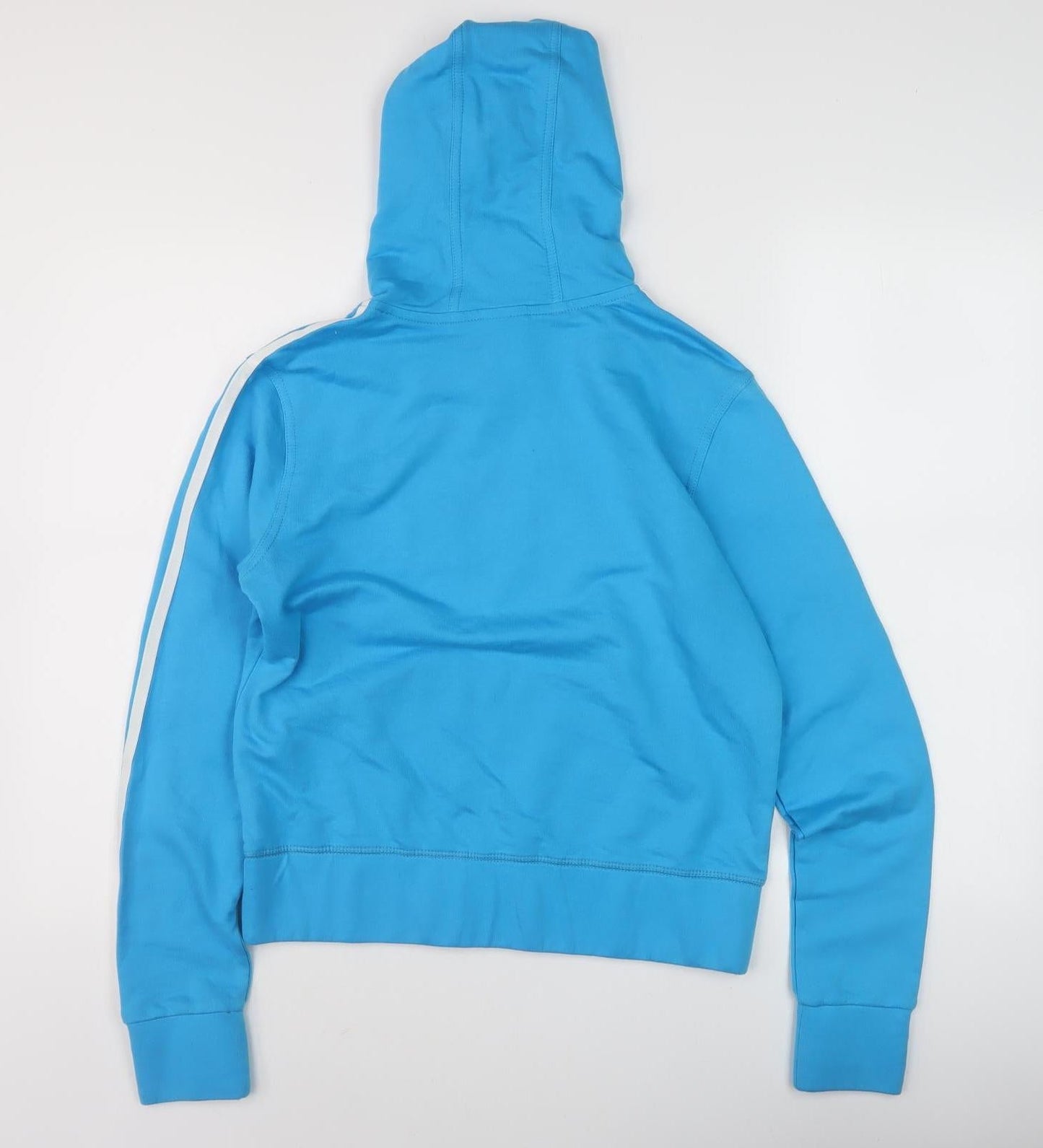 Adidas Unisex Blue Logo Hoodie M, Sports Style
