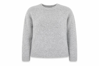 Womens UK Size L Marks and Spencer Grey Pullover Jumper