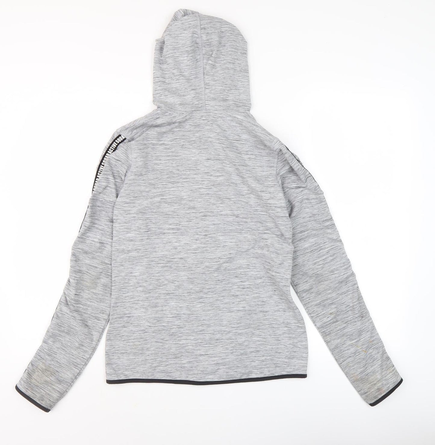H&M Teen Grey Full Zip Hoodie Size 12