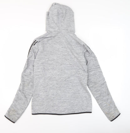 H&M Teen Grey Full Zip Hoodie Size 12