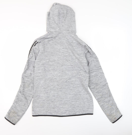 H&M Teen Grey Full Zip Hoodie Size 12
