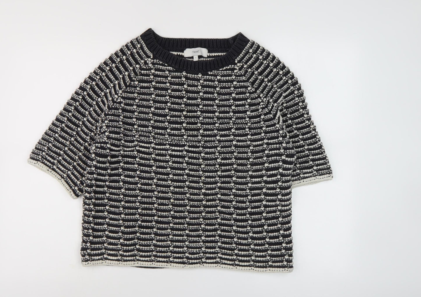 Womens UK Size S NEXT Black Pullover Jumper