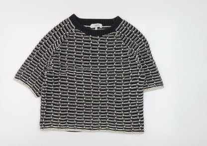 Womens UK Size S NEXT Black Pullover Jumper
