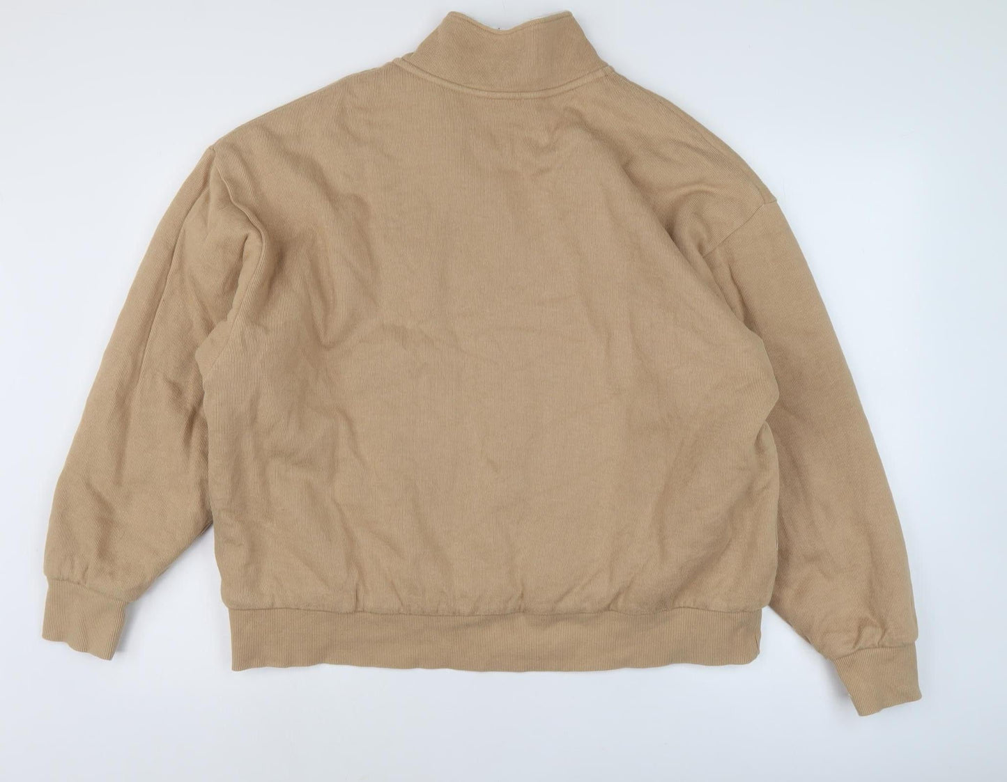 Mens UK Size XL Billabong Beige Henley Sweatshirt