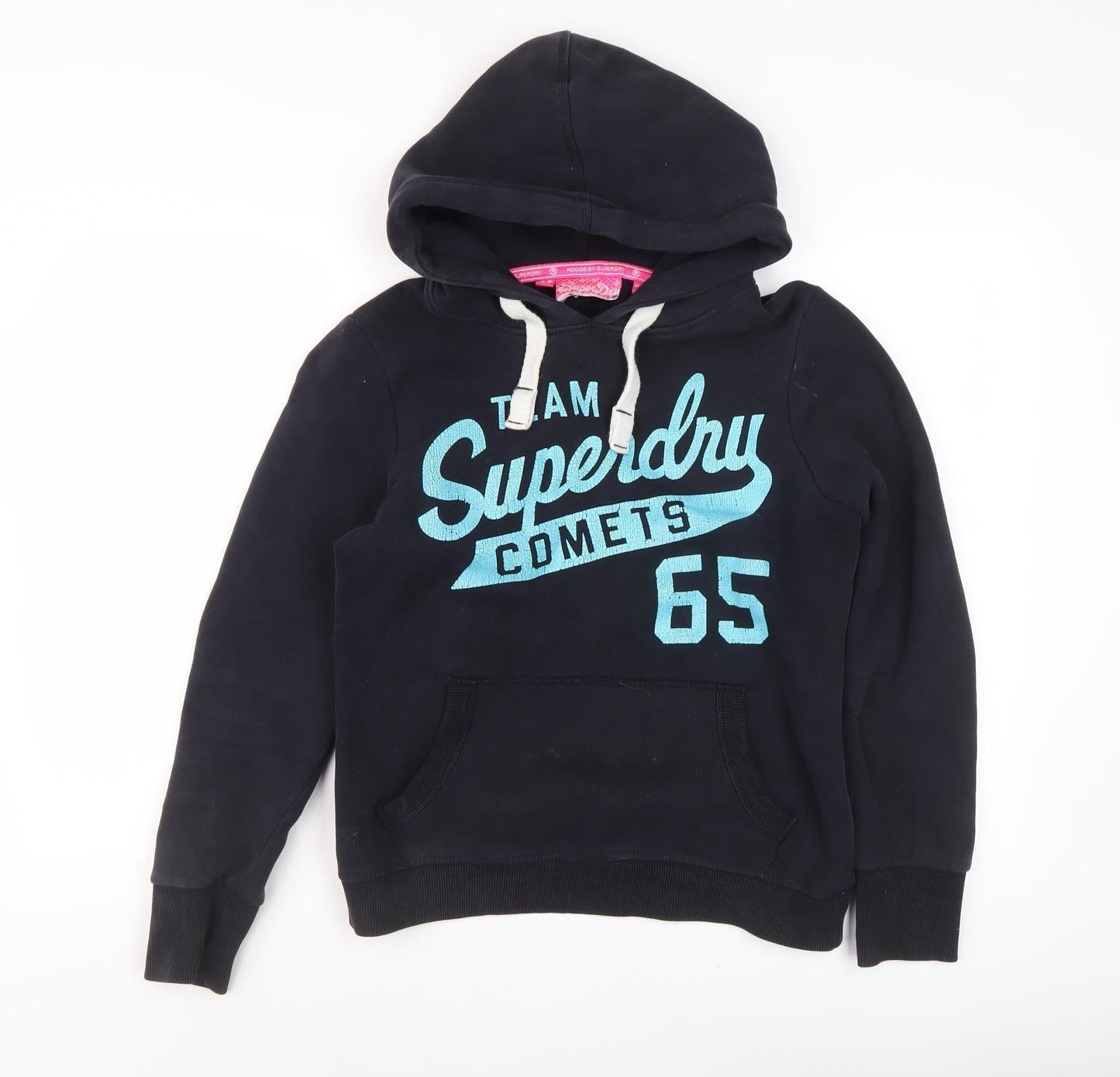 Superdry Women's Black Pullover Hoodie M