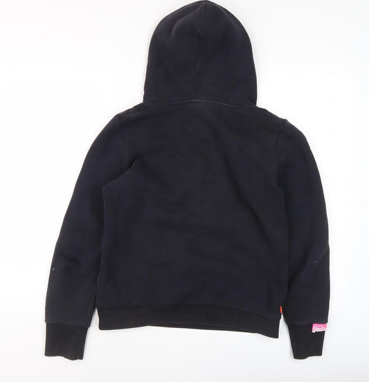 Superdry Women's Black Pullover Hoodie M