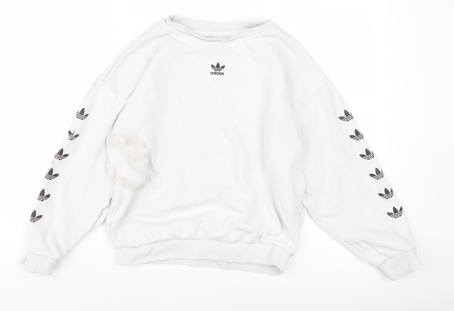 Adidas Women's White XS Pullover Sweatshirt