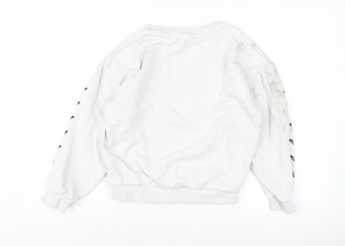 Adidas Women's White XS Pullover Sweatshirt