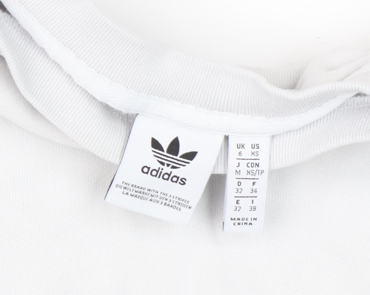 Adidas Women's White XS Pullover Sweatshirt