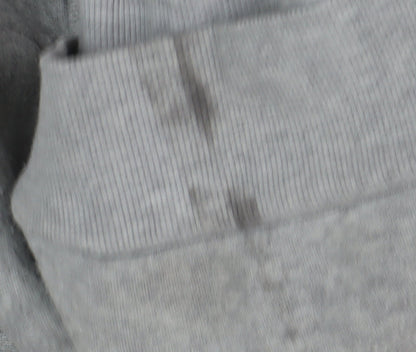 Le Coq Sportif Men's Grey Pullover Hoodie - Size S