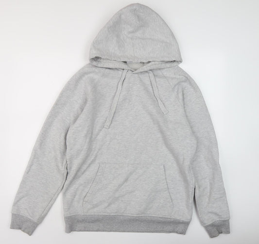 Mens UK Size S ASOS Grey Pullover Hoodie
