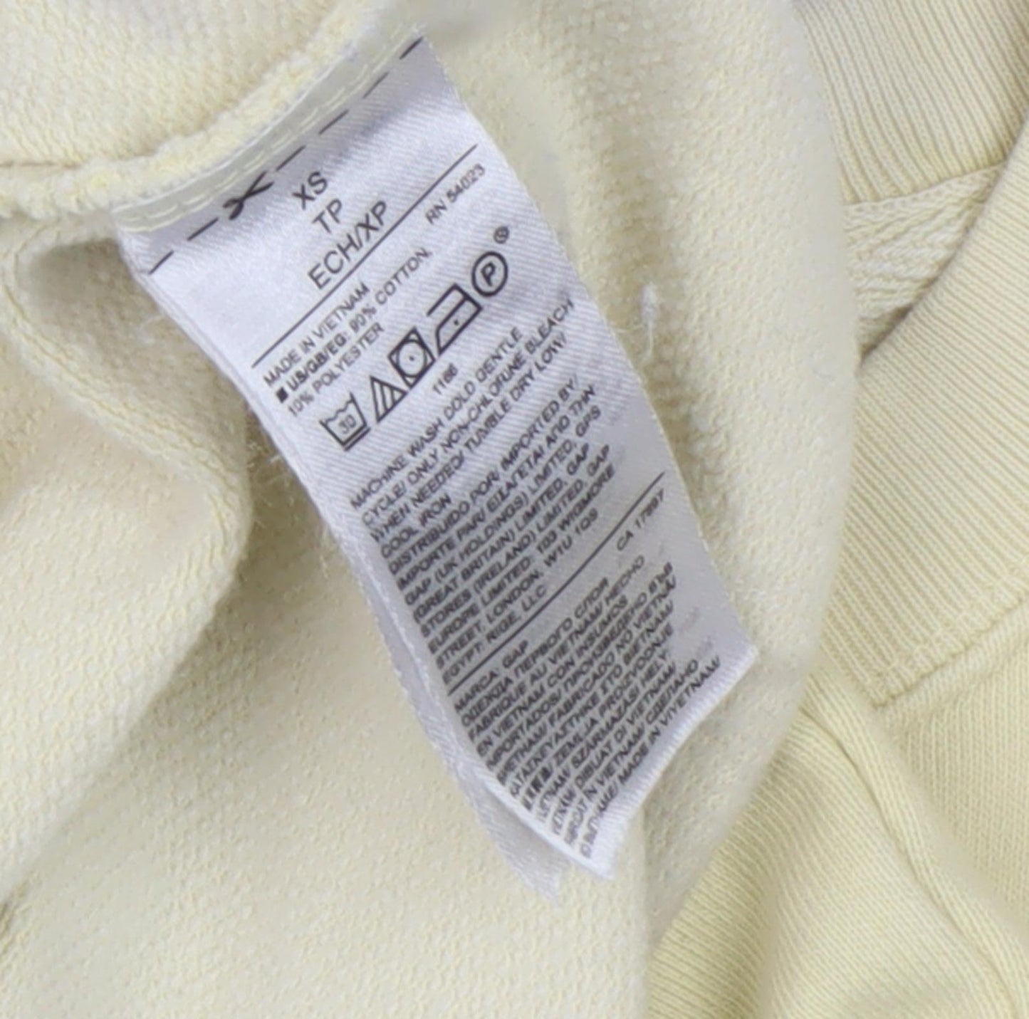 Gap Women's Beige XS Pullover Sweatshirt Cozy