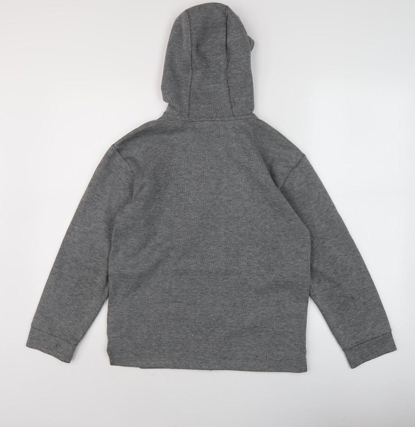 Puma Boys Grey Full Zip Hoodie, 12-13 Years, Good Condition