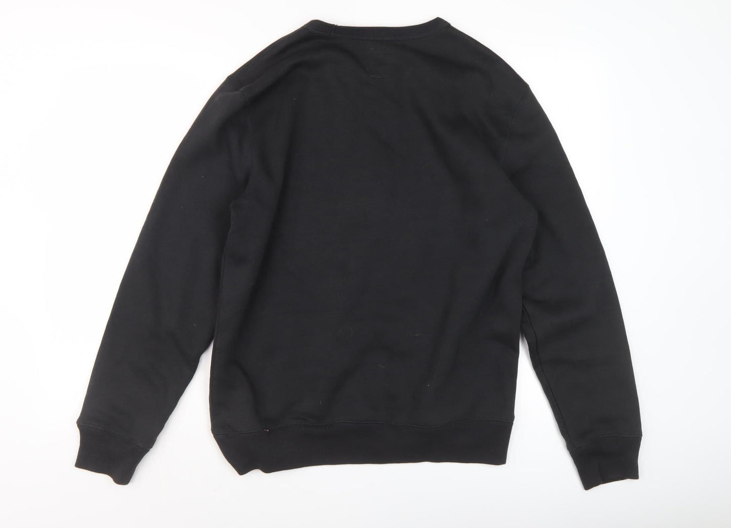 Mens UK Size S Gap Black Pullover Sweatshirt