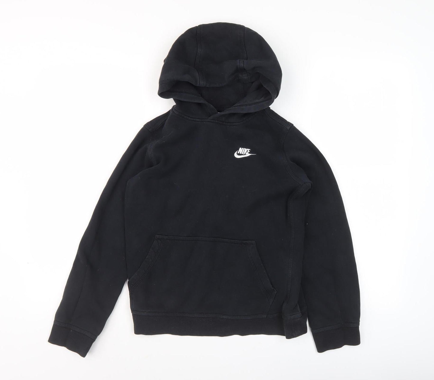 Nike Boys Black Pullover Hoodie Size L