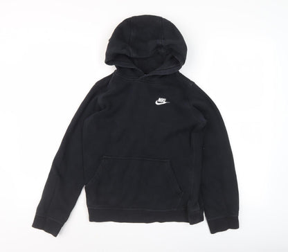 Nike Boys Black Pullover Hoodie Size L