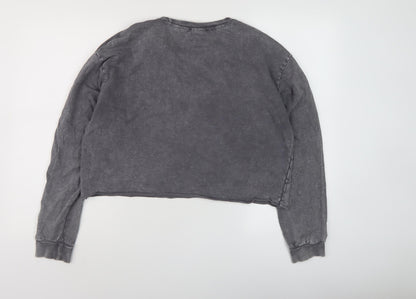 Barbie Womens Grey Sweatshirt Size Small