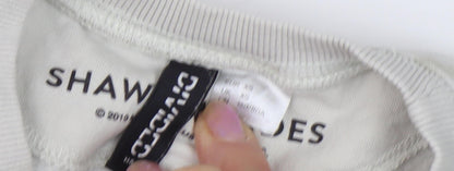 Divided Unisex Beige Tie-Dye Pullover Sweatshirt XS