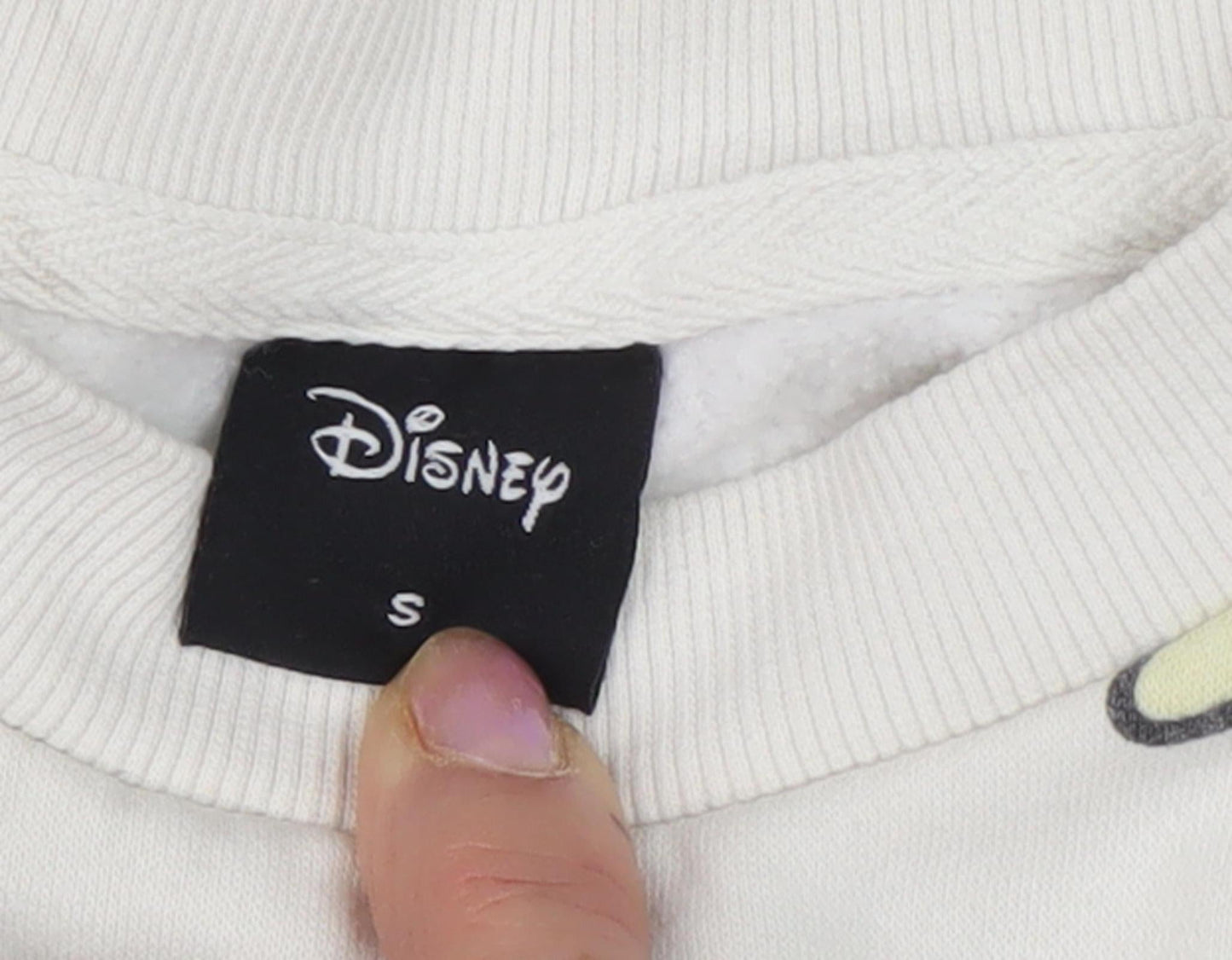 Womens UK Size S Disney Multicoloured Pullover Sweatshirt