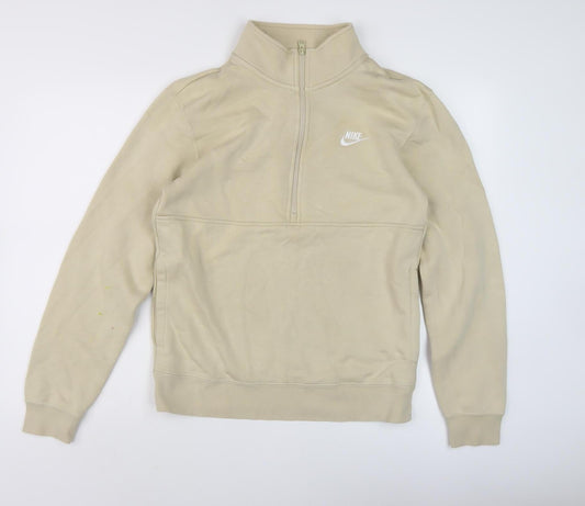 Nike Women's Beige Pullover Sweatshirt Size S