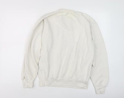 John Galt Women’s USA White Pullover Sweats One Size