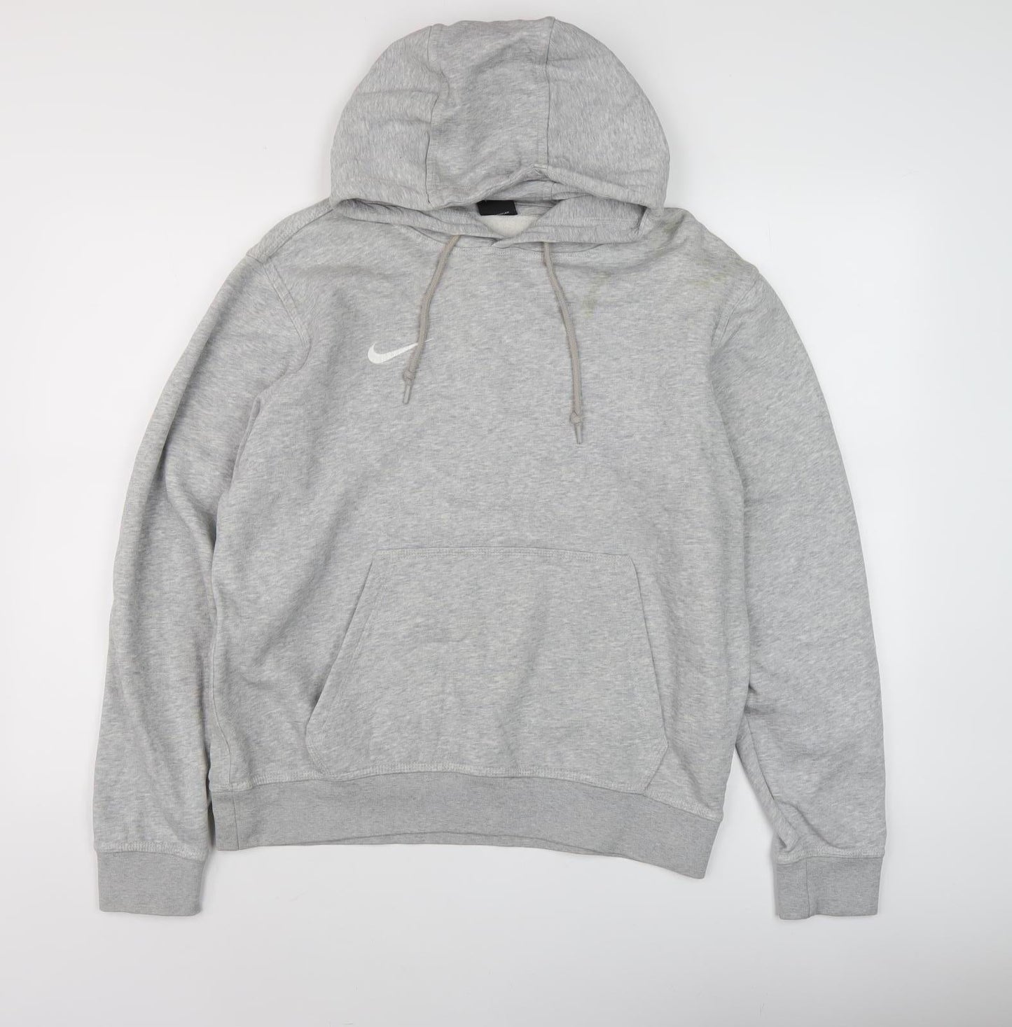 Mens UK Size M Nike Grey Pullover Hoodie
