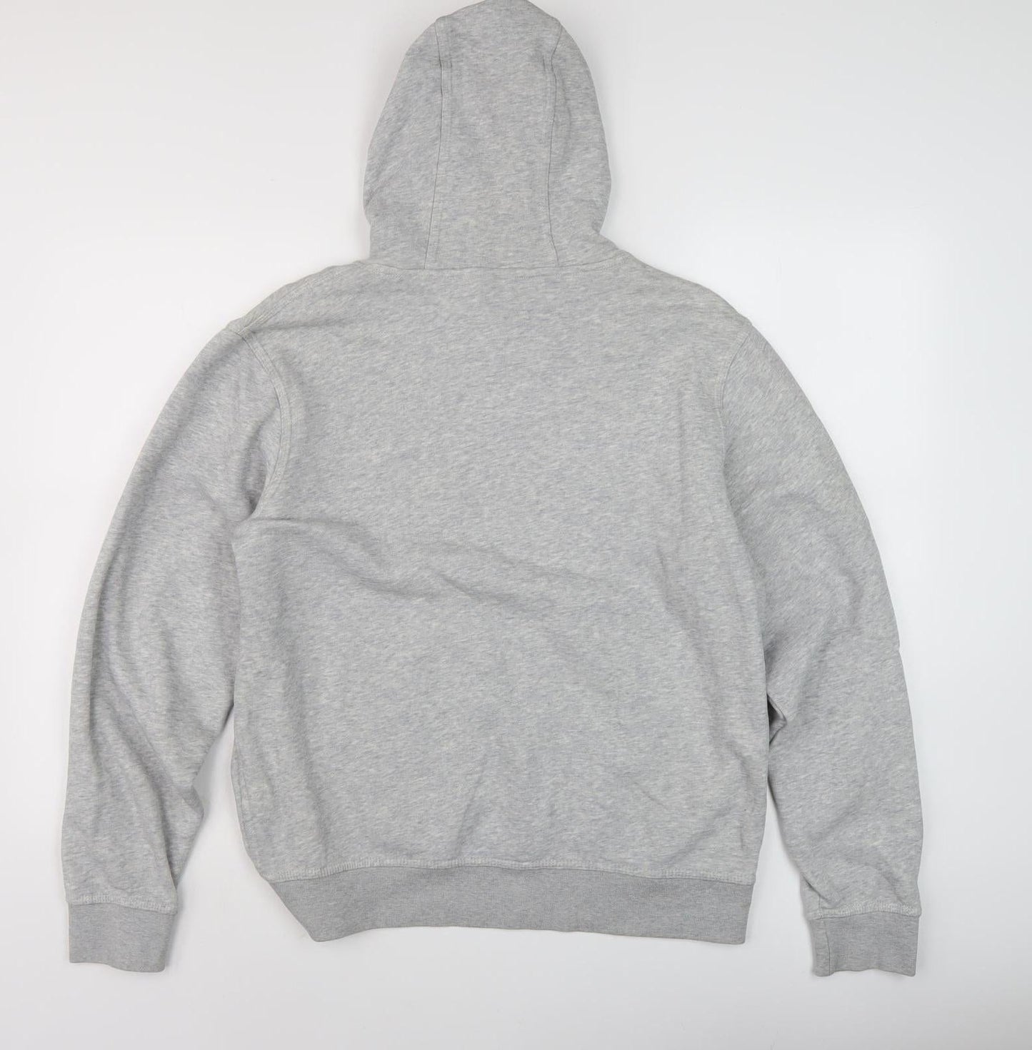 Mens UK Size M Nike Grey Pullover Hoodie