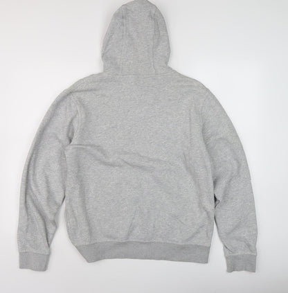 Mens UK Size M Nike Grey Pullover Hoodie