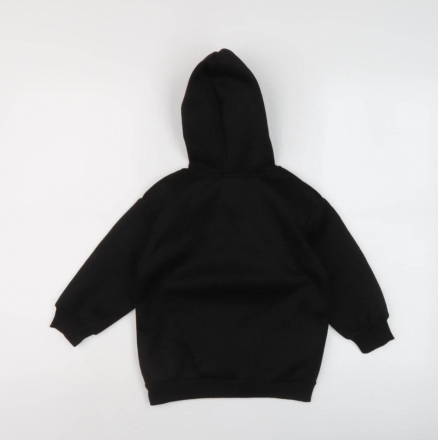 PowerpuffGirls Girls Black Cartoon Hoodie, 4 Years, Pullover Style