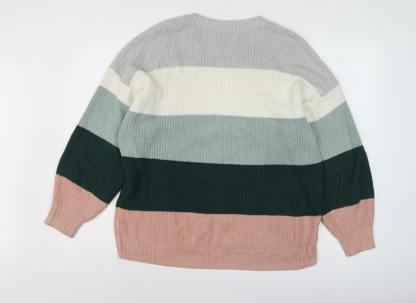 Womens UK Size S Hollister Multicoloured Pullover Jumper